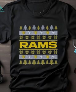 Los Angeles Rams Holiday Christmas Tree T Shirt