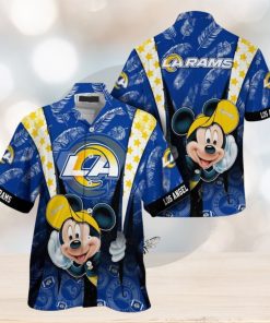 Los Angeles Rams Mickey Mouse NFL Hawaiian Shirt