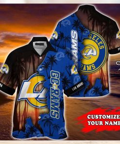 Los Angeles Rams NFL Customized Summer Hawaii Shirt For Sports Enthusiasts