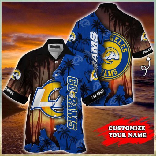 Los Angeles Rams NFL Customized Summer Hawaii Shirt For Sports Enthusiasts