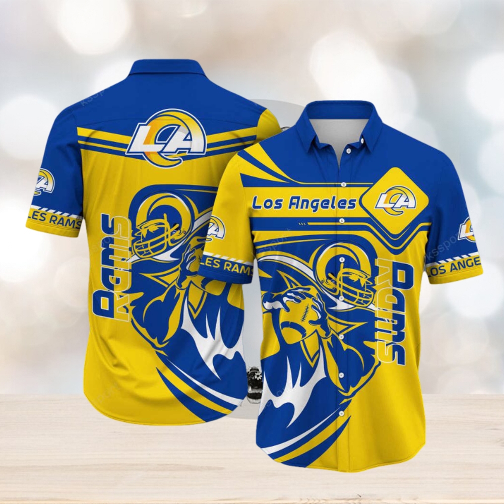 Los Angeles Rams NFL Hawaii Shirt New Trending Summer For Men And Women Los Angeles Rams NFL Hawaii Shirt New Trending Summer For Men And Women
