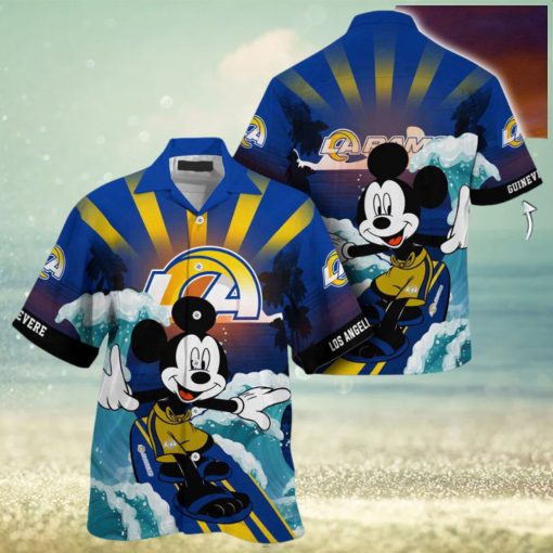 Los Angeles Rams NFL Summer Customized Hawaii Shirt For Sports Fans