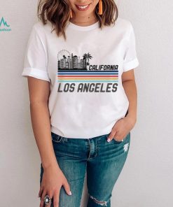 Los angeles skyline California vintage shirt