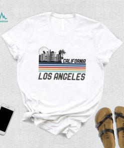 Los angeles skyline California vintage shirt