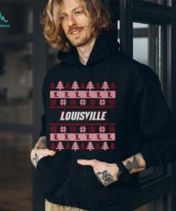 Louisville Cardinals Holiday Christmas Tree T Shirt