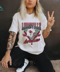 Louisville Cardinals Triangle Vintage T Shirt