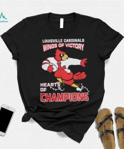 Louisville Cardinals wings of victory hearts of Champions shirt
