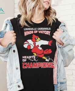 Louisville Cardinals wings of victory hearts of Champions shirt