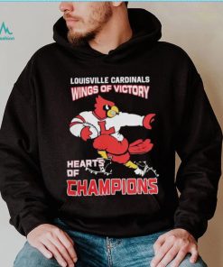Louisville Cardinals wings of victory hearts of Champions shirt