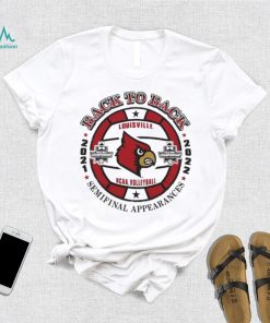 Louisville NCAA Volleyball Back to back 2021 2022 Semifinal Appearances shirt