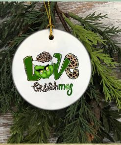 Love Grinchmas Grinch Christmas Tree Ornaments