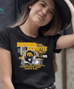 Lowa Hawkeyes Big Ten Championship 2023 Football Helmet Shirt