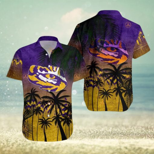 Lsu Hawaiian Shirt Lsu Tigers Coconut Tree Best Hawaiian Shirts