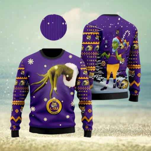 Lsu Tigers Team GrinchUgly Christmas Sweater Cute Christmas Gift