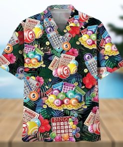 Lucky Bingo Hawaiian Shirt, Bingo Gifts for Men, Funny Bingo Shirt, bingo lover shirt, bingo player gift, bingo queen shirt, Casino Shirt