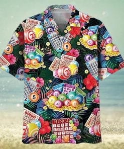 Lucky Bingo Hawaiian Shirt, Bingo Gifts for Men, Funny Bingo Shirt, bingo lover shirt, bingo player gift, bingo queen shirt, Casino Shirt