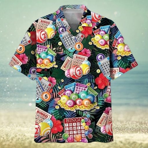 Lucky Bingo Hawaiian Shirt, Bingo Gifts for Men, Funny Bingo Shirt, bingo lover shirt, bingo player gift, bingo queen shirt, Casino Shirt