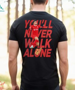 Luis Díaz You’ll Never Walk Alone Liverpool Shirt