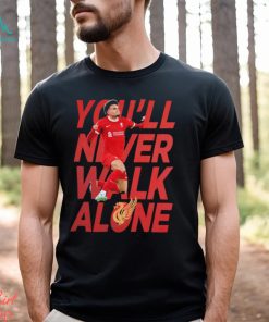Luis Díaz You’ll Never Walk Alone Liverpool Shirt