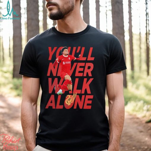 Luis Díaz You’ll Never Walk Alone Liverpool Shirt