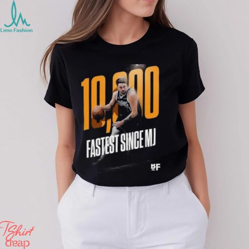 Luka Doncic 77 Becomes The Fastest Player Since MJ To Reach 10k Points NBA Shirt