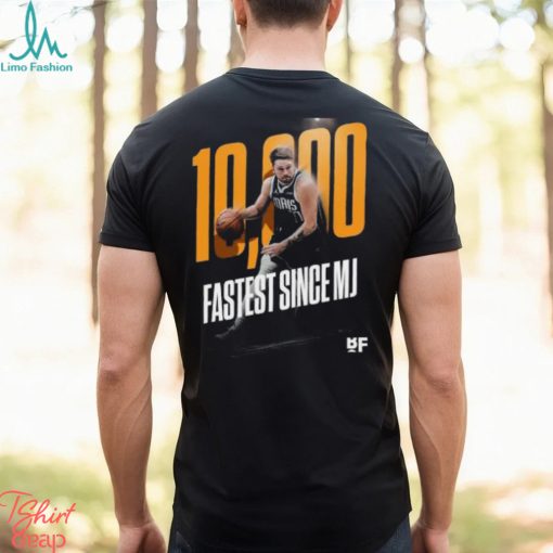 Luka Doncic 77 Becomes The Fastest Player Since MJ To Reach 10k Points NBA Shirt