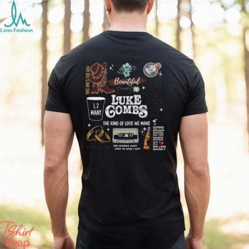 Luke Combs 2023 World Tour Side T Shirt