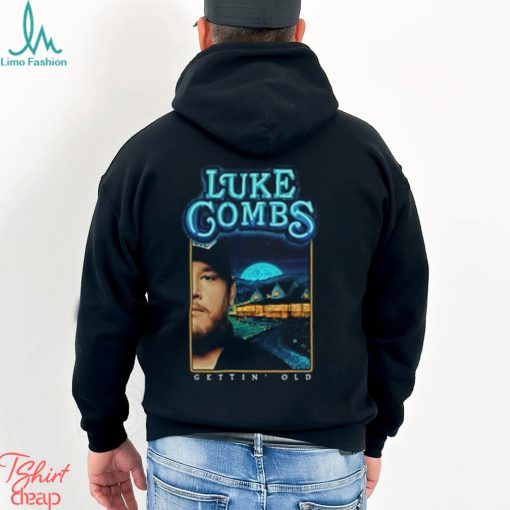 Luke Combs 2024 Tour T Shirt Growing Up And Getting Old Shirt Vintage Unisex