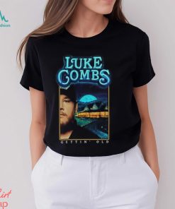 Luke Combs 2024 Tour T Shirt Growing Up And Getting Old Shirt Vintage Unisex