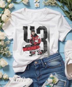 Luke Hughes professional ice hockey New Jersey Rough T Shirt