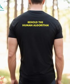 Lunchmeatvhs behold the human algorithm at the video shirt