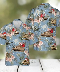 M1 Abrams Tank Christmas Hawaiian Shirt