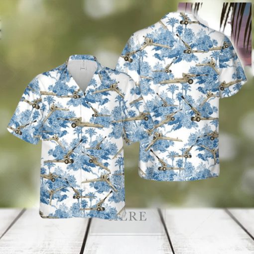 M198 Howitzer Tank Hawaiian Shirt