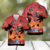 American Airlines Air Cal Heritage 4th Of July Hawaiian Shirt