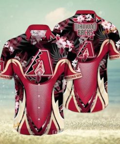 MLB Arizona Diamondbacks Hawaiian Shirt, Beach Lover’s Tropical Flower Choice