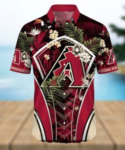 MLB Arizona Diamondbacks Hawaiian Shirt, Perfect Baseball Fan Present