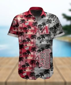 MLB Arizona Diamondbacks Hawaiian Shirt, Trendy Coconut Trees Summer Wear