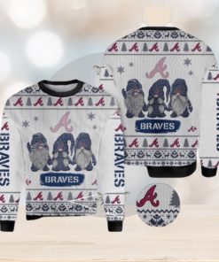 MLB Atlanta Braves Christmas Gnomes Ugly Sweater