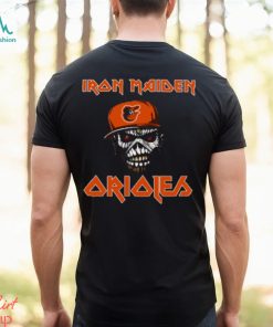 MLB Baltimore Orioles Iron Maiden Rock Band Music Baseball Sports shirt