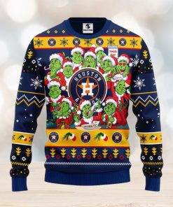 MLB Houston Astros 12 Grinchs Xmas Day Ugly Christmas Sweater