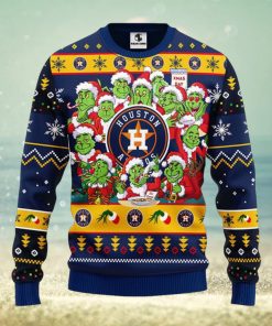 MLB Houston Astros 12 Grinchs Xmas Day Ugly Christmas Sweater