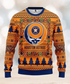 MLB Houston Astros Grateful Dead Ugly Christmas Sweater