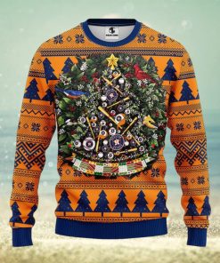 MLB Houston Astros Xmas Tree Ugly Christmas Sweater