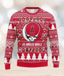 MLB Los Angeles Angels Grateful Dead Christmas Sweater