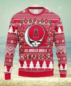 MLB Los Angeles Angels Grateful Dead Christmas Sweater