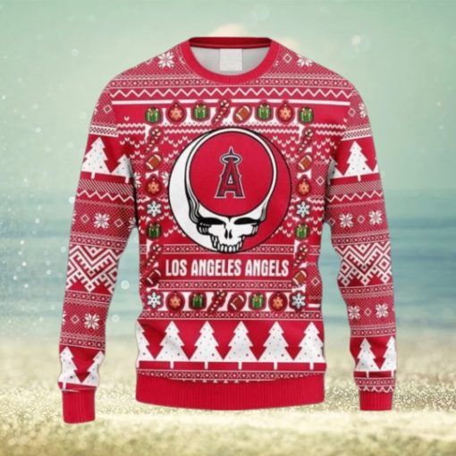 MLB Los Angeles Angels Grateful Dead Christmas Sweater