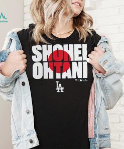 MLB Men's Los Angeles Dodgers Shohei Ohtani Royal 'Sun' T Shirt