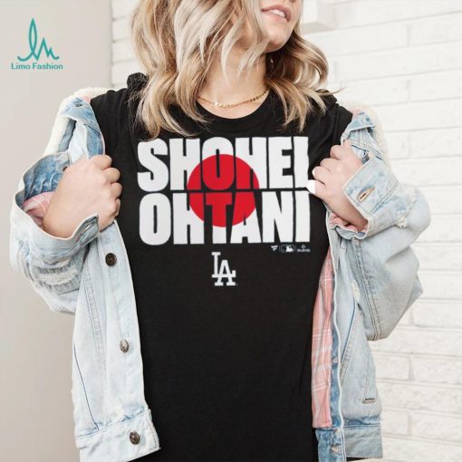 MLB Men’s Los Angeles Dodgers Shohei Ohtani Royal ‘Sun’ T Shirt