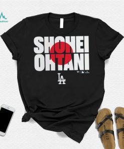 MLB Men's Los Angeles Dodgers Shohei Ohtani Royal 'Sun' T Shirt