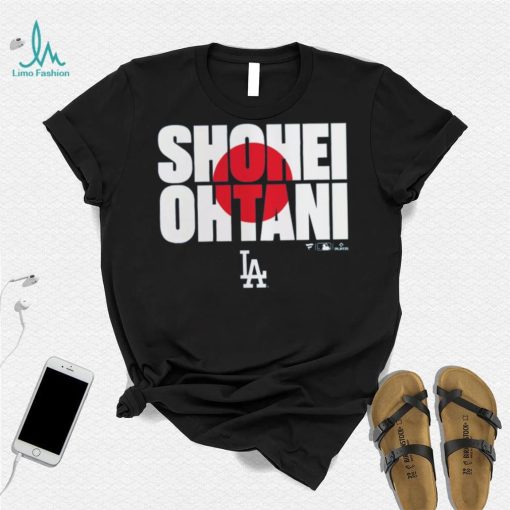 MLB Men’s Los Angeles Dodgers Shohei Ohtani Royal ‘Sun’ T Shirt